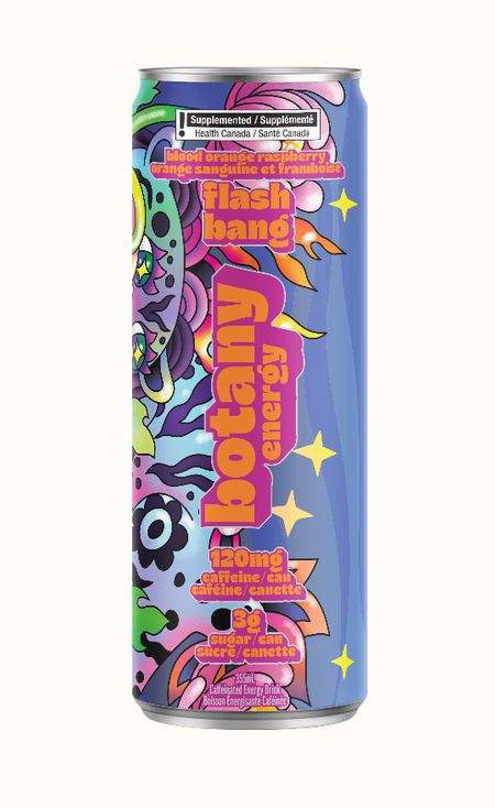Botany Energy Flash Bang Raspberry Blood Orange