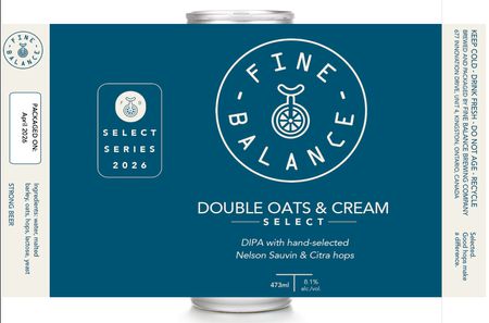 Double Oats & Cream: Select Nelson Sauvin & Citra