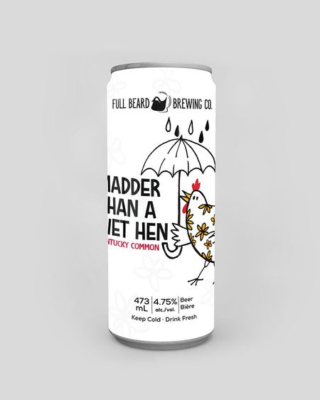 Madder Than a Wet Hen - Kentucky Common - 4.75%alc/vol