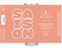 Saison with Red Dragonfruit & Lemon