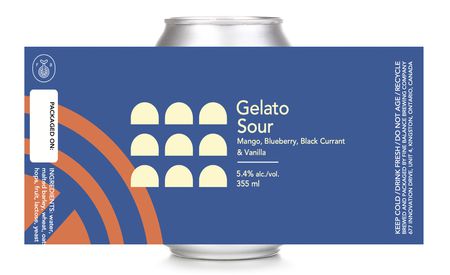 Gelato Sour: Mango, Blueberry, Black Currant & Vanilla