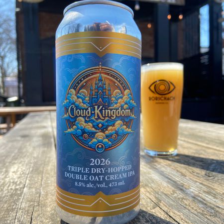 9th Anniversary: Cloud Kingdom Triple Dry-hopped Double Oat Cream IPA