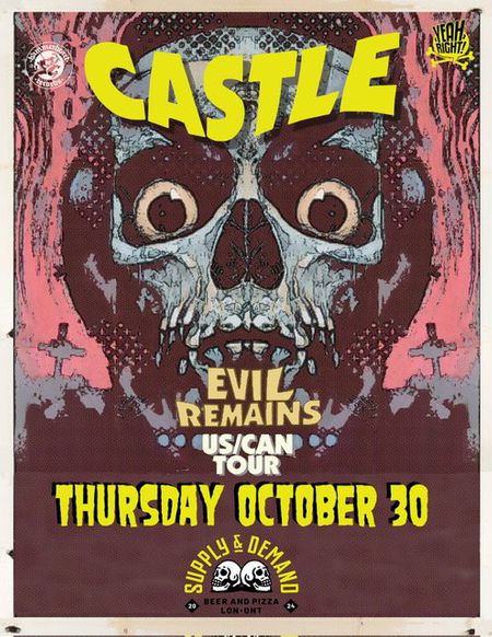 Admit One (1) for Castle Oct 30 2025