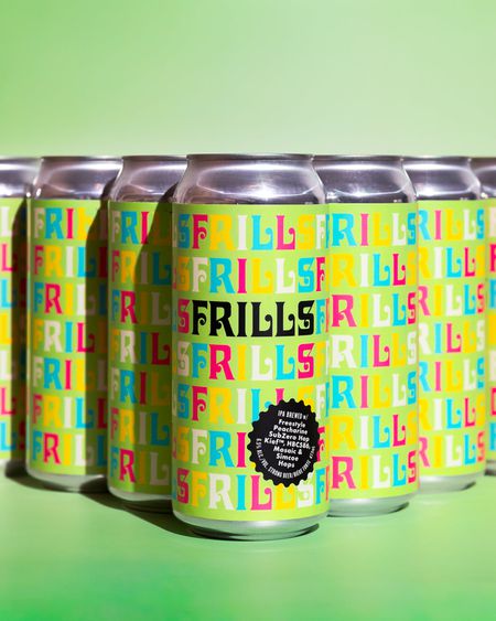 FRILLS IPA (Freestyle Peacharine SubZero Hop Kief, HBC586 Mosaic, Simcoe)