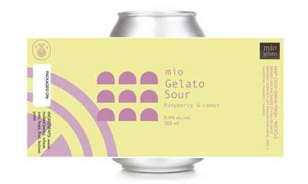 Mio Gelato Sour: Raspberry & Lemon