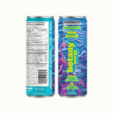 Botany Energy Blue Crush Blue Lemonade