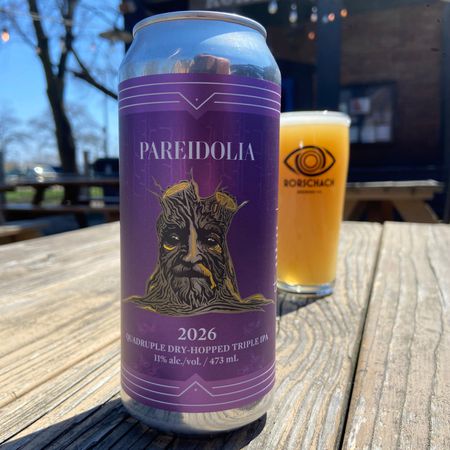 9th Anniversary: Pareidolia Quadruple Dry-hopped Triple IPA