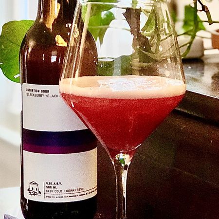 Distortion Sour with Blackberries and Black Currants