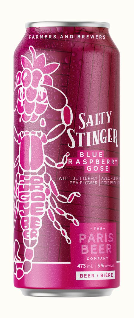 Salty Stinger: Blue Raspberry