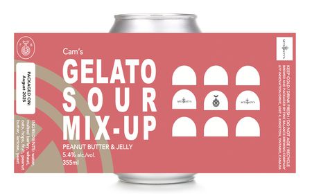 Cam's Gelato Sour Mix-Up: PB & J (McThirsty's)
