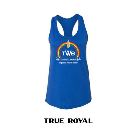 Pre-Order TWB Pride Logo Women's Racerback Tank
