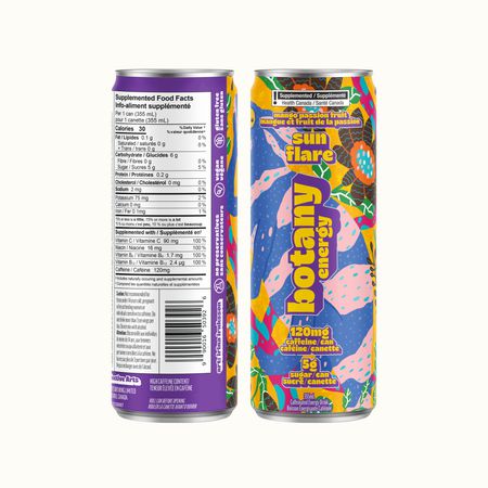 Botany Energy Sun Flare Mango Passionfruit