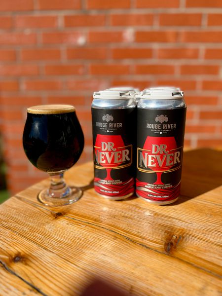 Dr. Never Oatmeal Stout w/Maple and Coffee