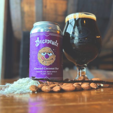 Decadence Chocolate Milk Stout: Almond Coconut Bar