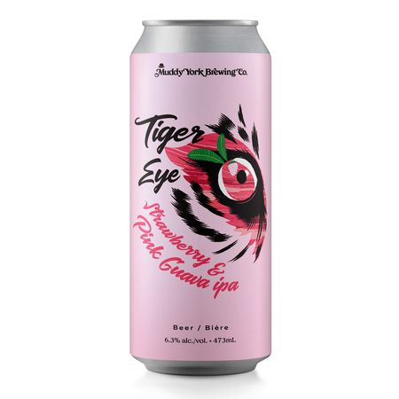 Tiger Eye Strawberry & Pink Guava IPA