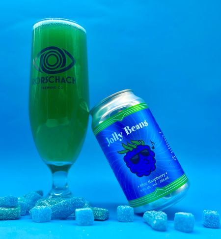 Jolly Beans Blue Raspberry Candy Sour