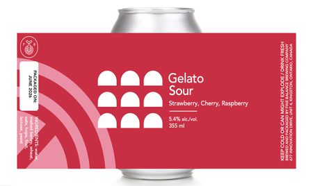 Gelato Sour: Raspberry, Strawberry & Cherry