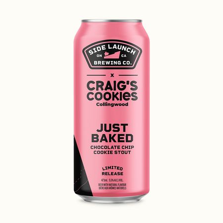 Side Launch x Craig's Cookies Just Baked Cookie Stout
